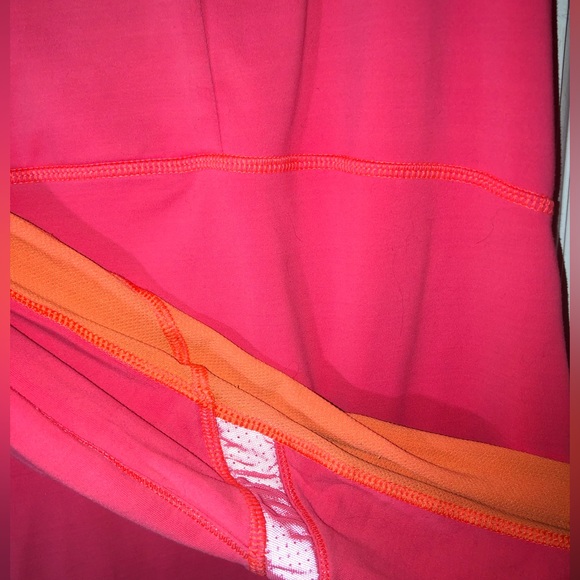 Lululemon Athletica Lululemon Run Reflect Pullover Pink/Orange Half Zip Small - Picture 5 of 14